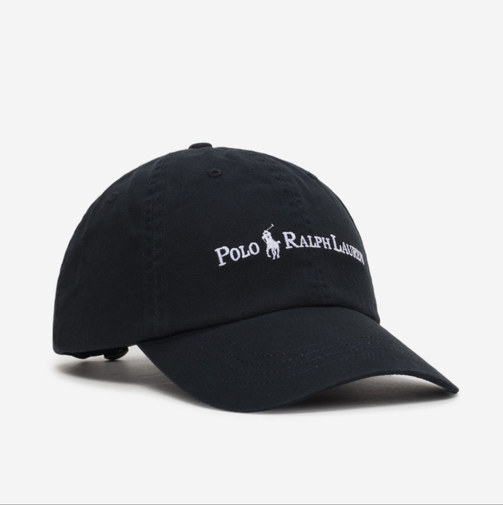 Polo Ralph Lauren Cotton Twill Ball Cap Black - Picture 3 of 13